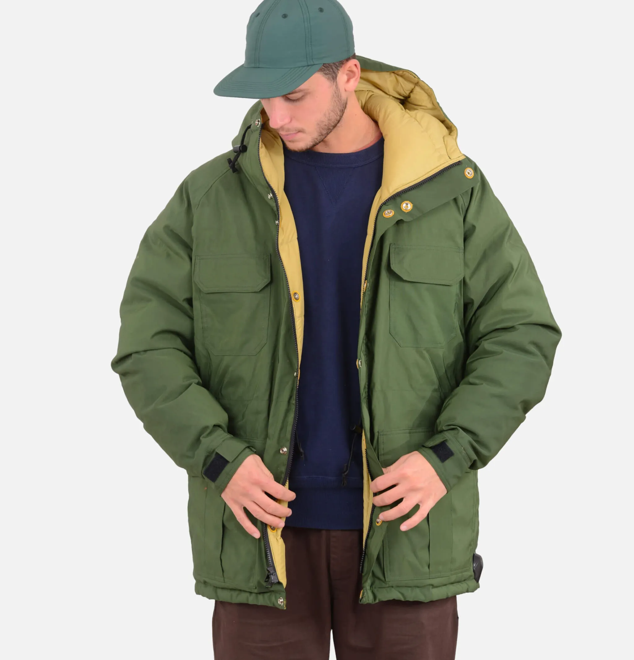 CRESCENT DOWN WORKS Down Arctic Montagne Parka Olive< Blousons & Manteaux