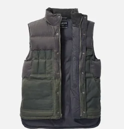 FILSON Down Cruiser Vest Otter Green< Blousons & Manteaux