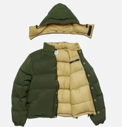 CRESCENT DOWN WORKS Down Sweater Jacket Olive< Blousons & Manteaux