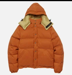 CRESCENT DOWN WORKS Down Sweater Jacket Rust< Blousons & Manteaux