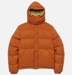 CRESCENT DOWN WORKS Down Sweater Jacket Rust< Blousons & Manteaux