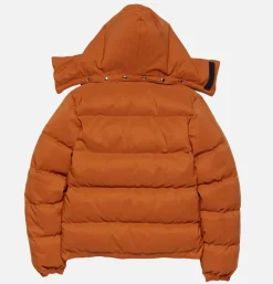 CRESCENT DOWN WORKS Down Sweater Jacket Rust< Blousons & Manteaux