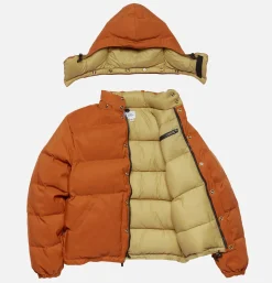 CRESCENT DOWN WORKS Down Sweater Jacket Rust< Blousons & Manteaux