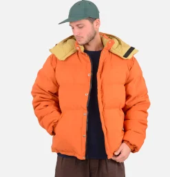 CRESCENT DOWN WORKS Down Sweater Jacket Rust< Blousons & Manteaux