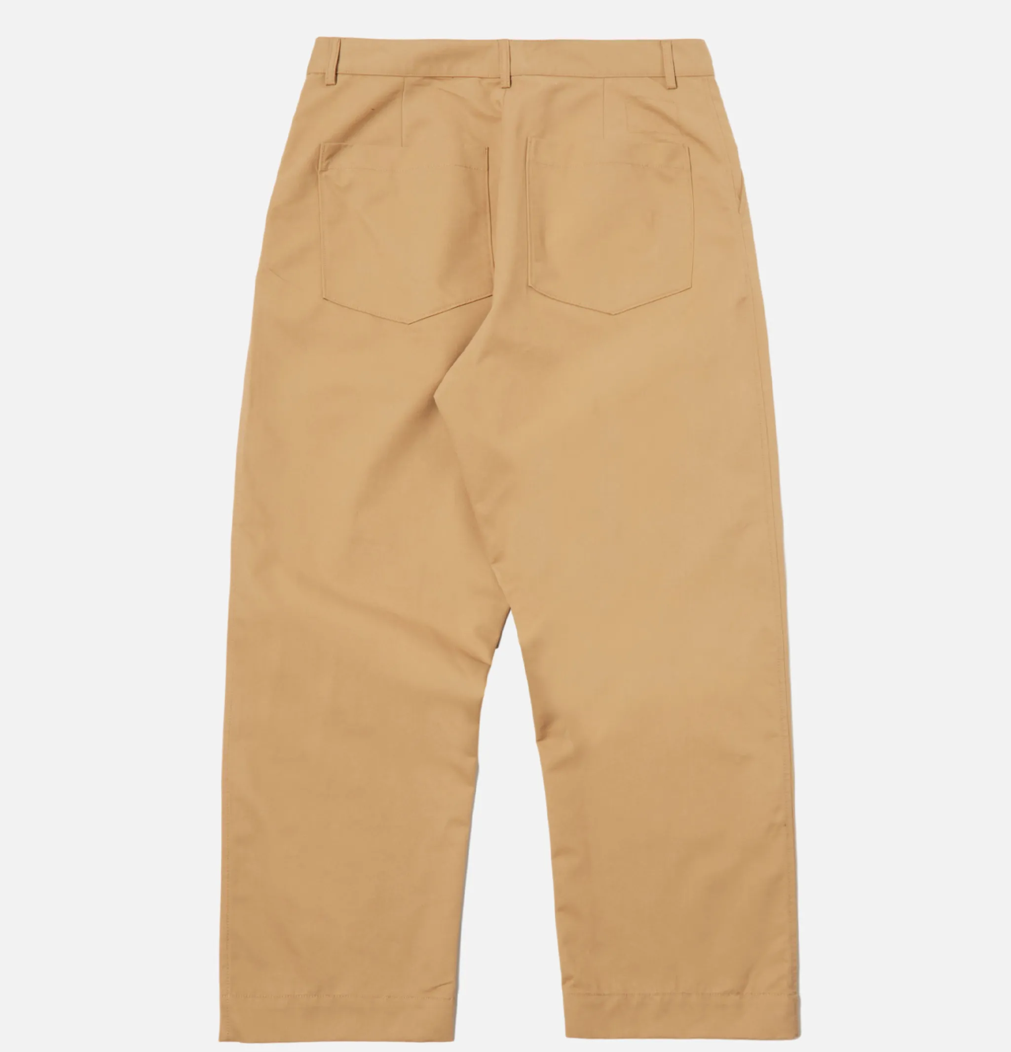 UNIVERSAL WORKS Duke Pant Polytech Sand< Pantalons