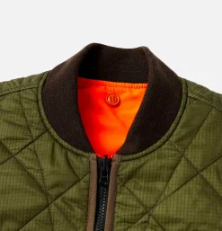 FILSON Eagle Plains Vest Surplus Green< Vestes