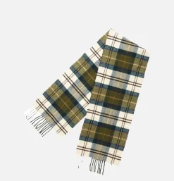 BARBOUR Echarpe Cashmere Tartan Ancien< Gants • Bonnets • Echarpes