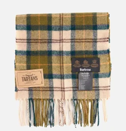 BARBOUR Echarpe Lambswool Tartan Green< Gants • Bonnets • Echarpes