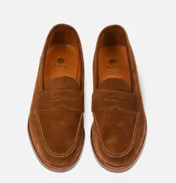 ALDEN SHOE CO 6243F - Moccassins Snuff<Homme Mocassins