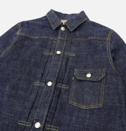 FOB FACTORY F2400 G-3 Denim 1st Jacket< Vestes