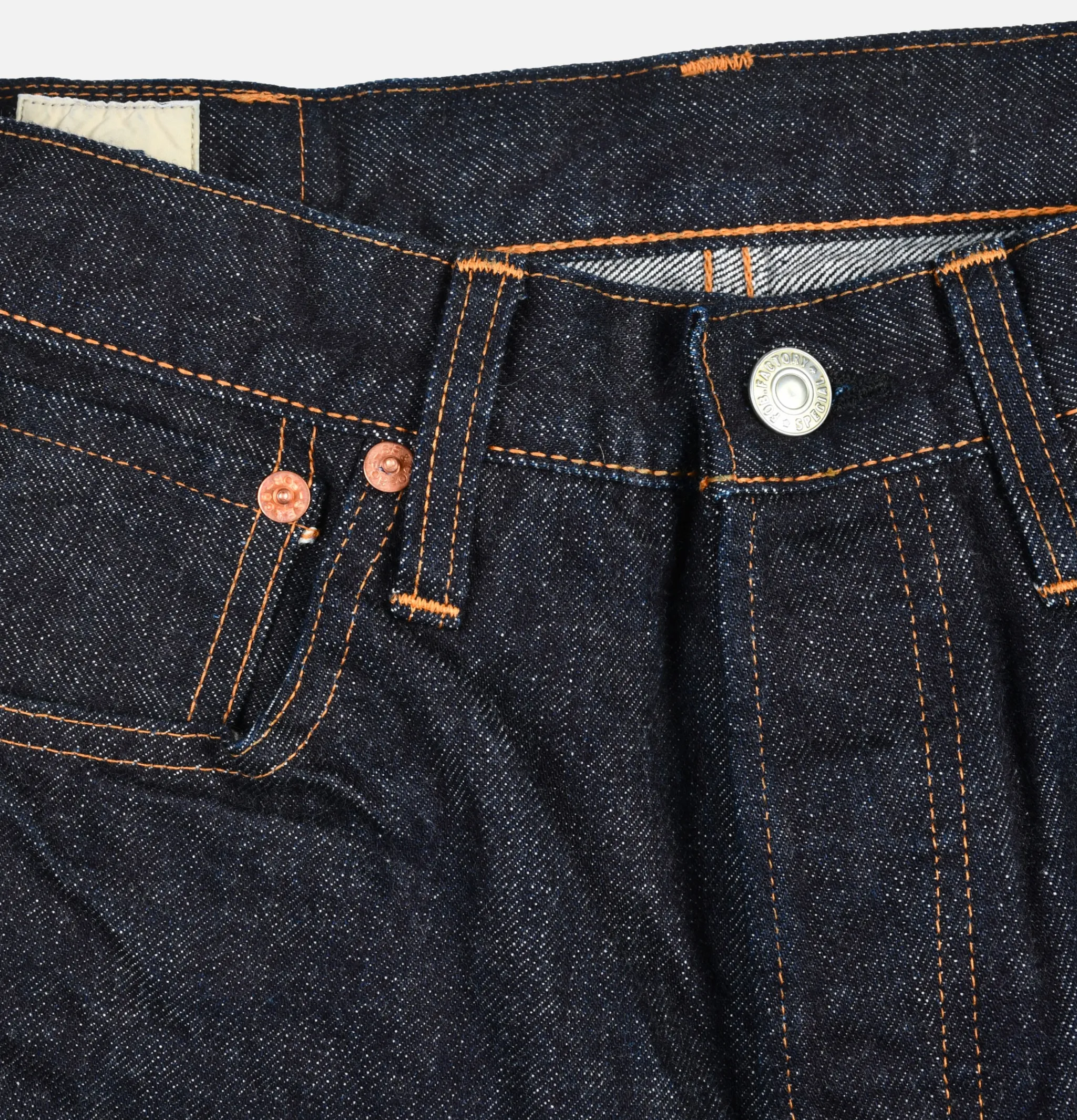 FOB FACTORY F153 Selvedge Denim Tapered< Jeans
