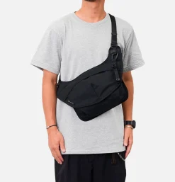 MASTER-PIECE Face Front Bag Black< Sacs Bandoulière
