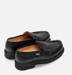 PARABOOT Femme Moccasin Orsay Noir<Femme Chaussures