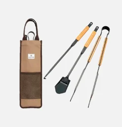 SNOW PEAK Fire Tool Set Pro< Outdoor