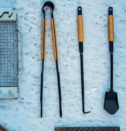 SNOW PEAK Fire Tool Set Pro< Outdoor