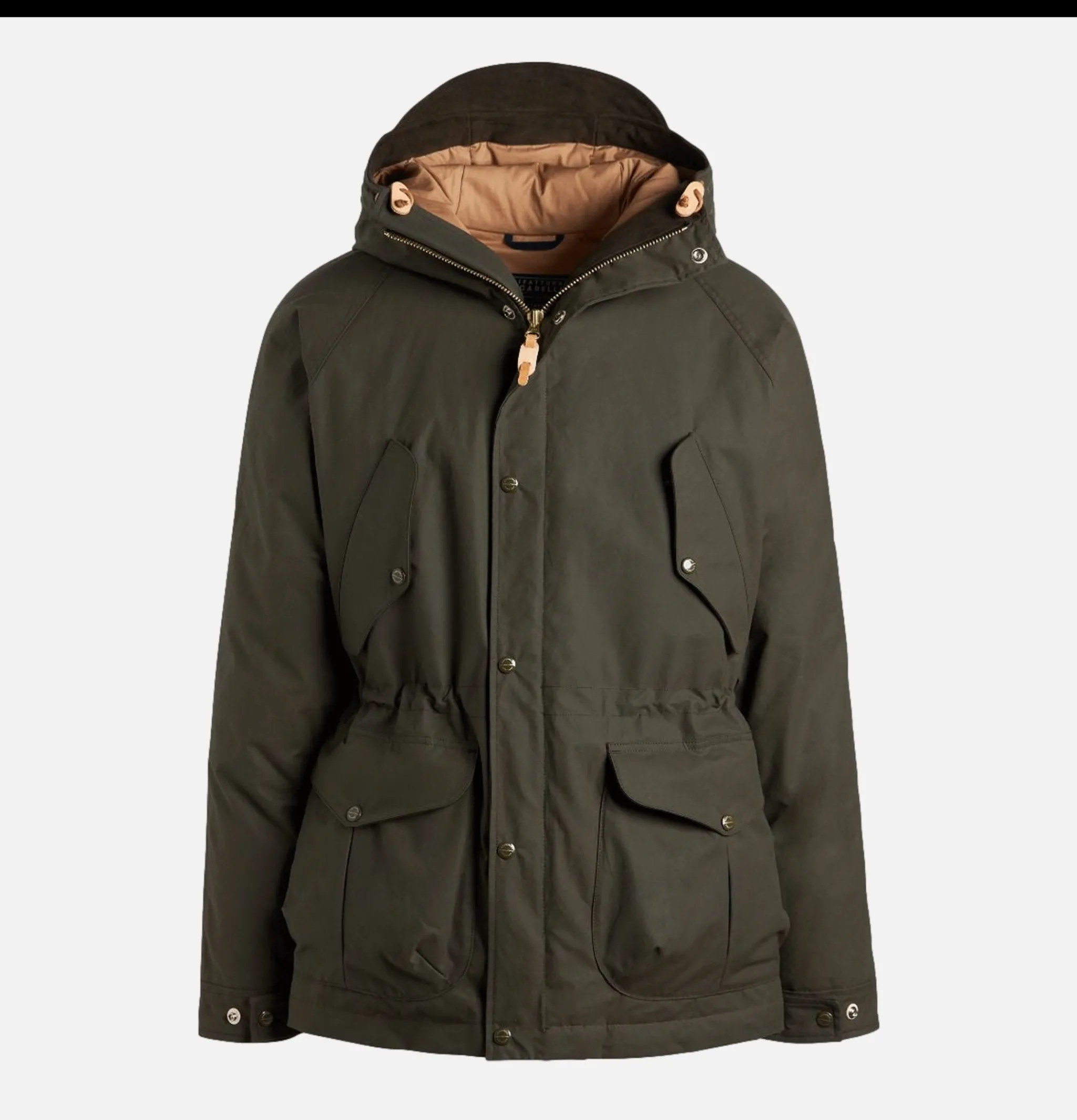 MANIFATTURA CECCARELLI Fisherman Down Parka Chocolat< Blousons & Manteaux