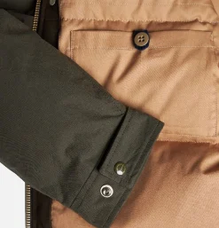 MANIFATTURA CECCARELLI Fisherman Down Parka Chocolat< Blousons & Manteaux
