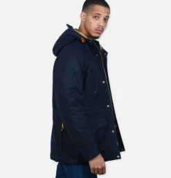 MANIFATTURA CECCARELLI Fisherman Parka Navy< Blousons & Manteaux