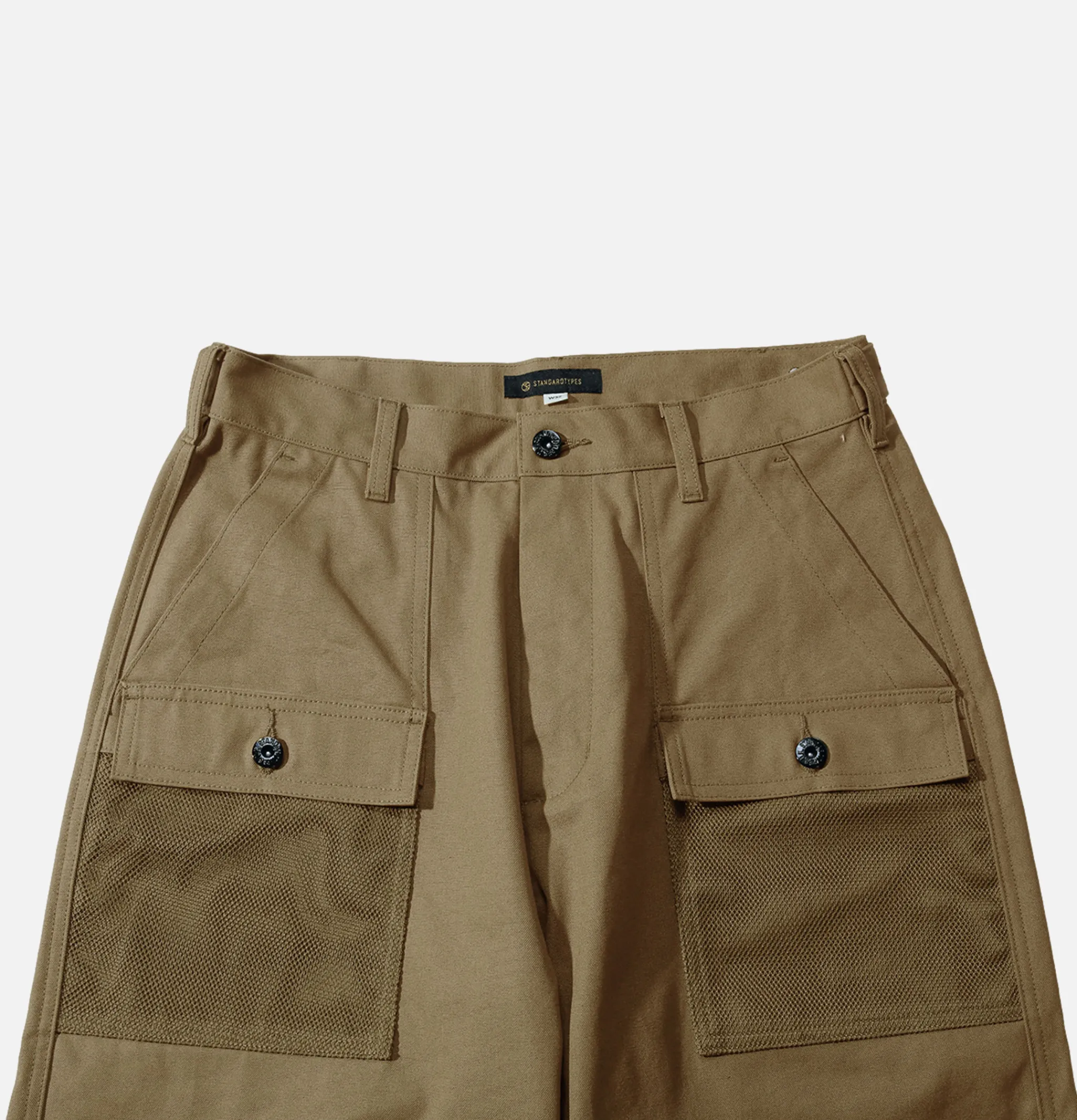 STANDARD TYPES Fishing Baker Trouser Khaki< Pantalons