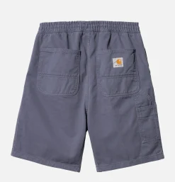 CARHARTT WIP Flint Short Bluefin Garment Dy< Shorts