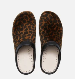 YOGI FOOTWEAR Floyd Animal Mule Leopard<Homme Autres|Sandales
