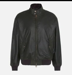 BARACUTA G9 X Barbour Olive< Vestes|Blousons & Manteaux