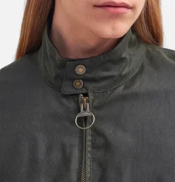 BARACUTA G9 X Barbour Olive< Vestes|Blousons & Manteaux