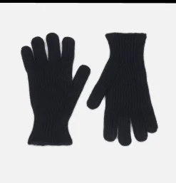 ROBERT MACKIE Gants Clyde Navy< Gants • Bonnets • Echarpes