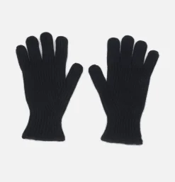 ROBERT MACKIE Gants Clyde Navy< Gants • Bonnets • Echarpes