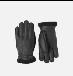 HESTRA Gants Deerskin Primaloft Black< Gants • Bonnets • Echarpes