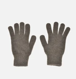 ROBERT MACKIE Gants en Laine Grey Mix< Gants • Bonnets • Echarpes