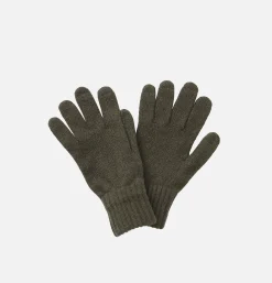 BARBOUR Gants Lambswool Olive< Gants • Bonnets • Echarpes