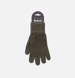 BARBOUR Gants Lambswool Olive< Gants • Bonnets • Echarpes