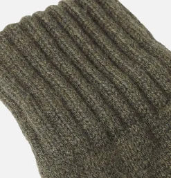 BARBOUR Gants Lambswool Olive< Gants • Bonnets • Echarpes
