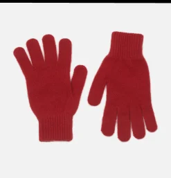 ROBERT MACKIE Gants Munro Dubonnet< Gants • Bonnets • Echarpes