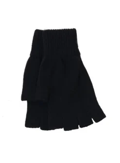 ROBERT MACKIE Geelongora Mitten Black< Gants • Bonnets • Echarpes