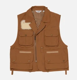 WOOLRICH Gilet de pêche classique Beige< Blousons & Manteaux
