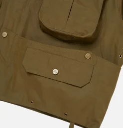 WOOLRICH Gilet de pêche classique Olive< Blousons & Manteaux