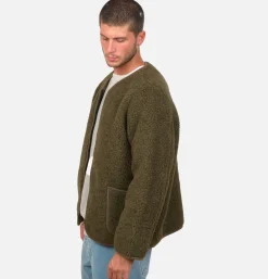 COLDBREAKER Gilet Nordeen Khaki< Sweats & Polaires