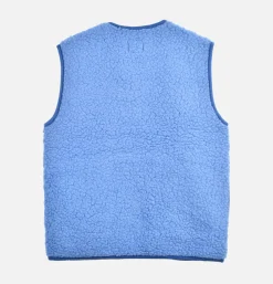 COLDBREAKER Gilet Pepitco Toyblue< Sweats & Polaires