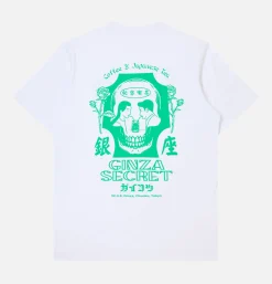 EDWIN Ginza Secret T-shirt Blanc< T-shirts