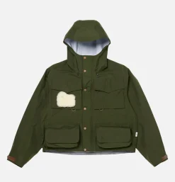 WOOLRICH Goretex Fishing Jacket Green< Blousons & Manteaux