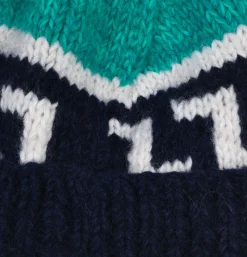 SUBLIME Handknit Pattern navy< Gants • Bonnets • Echarpes|Chapeaux & Casquettes