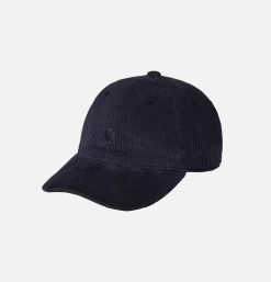 CARHARTT WIP Harlem Cord Cap Dark Navy< Chapeaux & Casquettes
