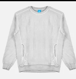 GOOD ON Heavy Crew Sweat Ash Gris< Sweats & Polaires