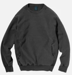 GOOD ON Heavy Crew Sweat Black< Sweats & Polaires