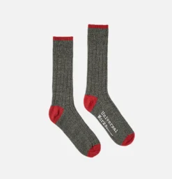 UNIVERSAL WORKS Hike Sock Wool Derby<Homme Chaussettes