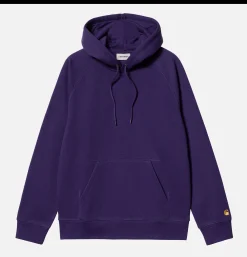 CARHARTT WIP Hooded Chase Sweat Tyrian< Sweats & Polaires
