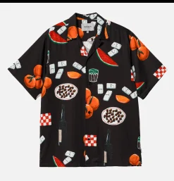 CARHARTT WIP Isis Maria Dinner Shirt Black< Chemises