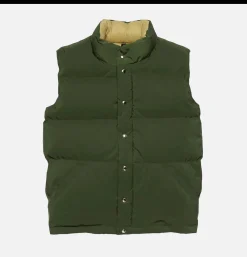 CRESCENT DOWN WORKS Italian Down Vest Olive< Blousons & Manteaux